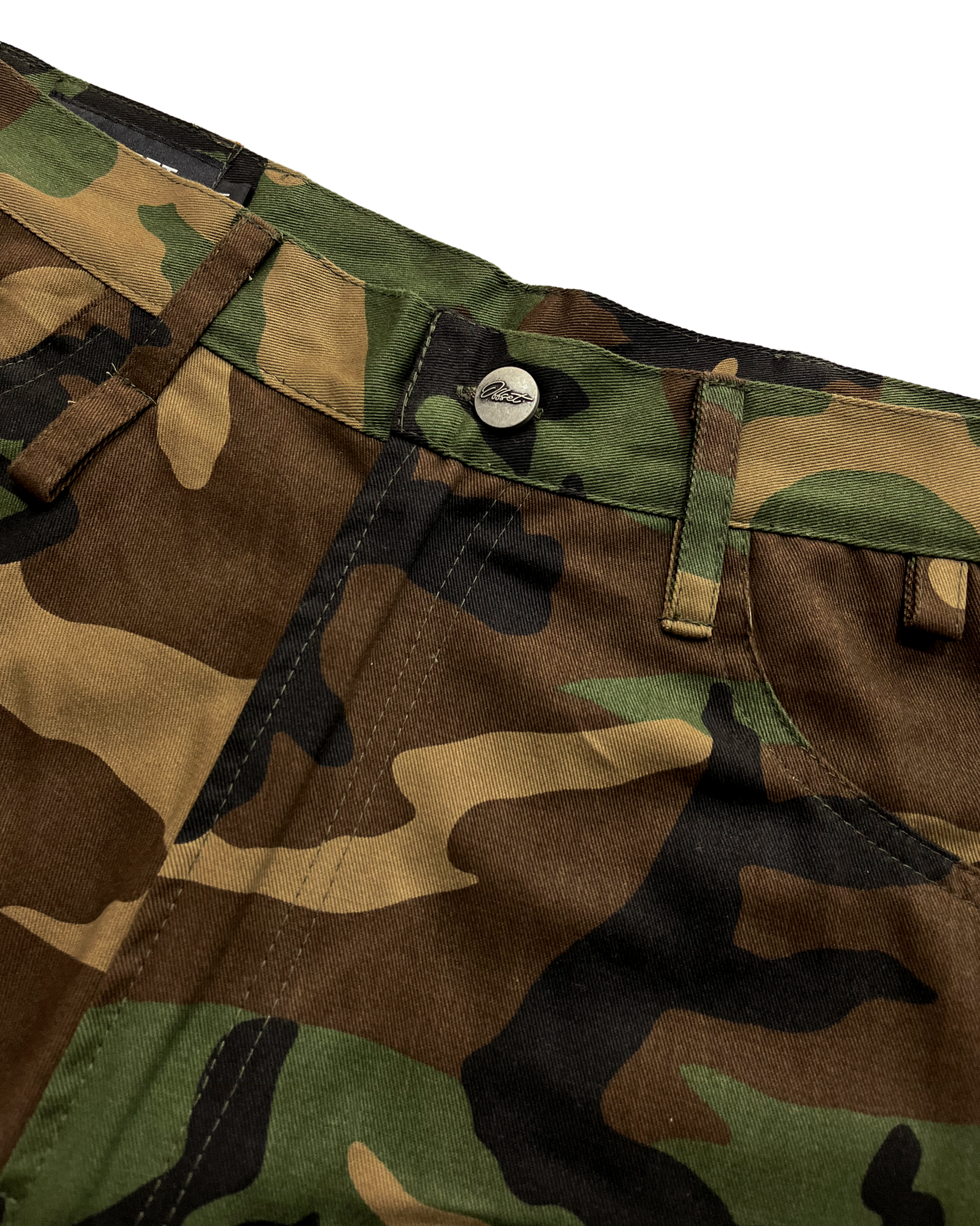 Baggy Cargo Shorts (Woodland)