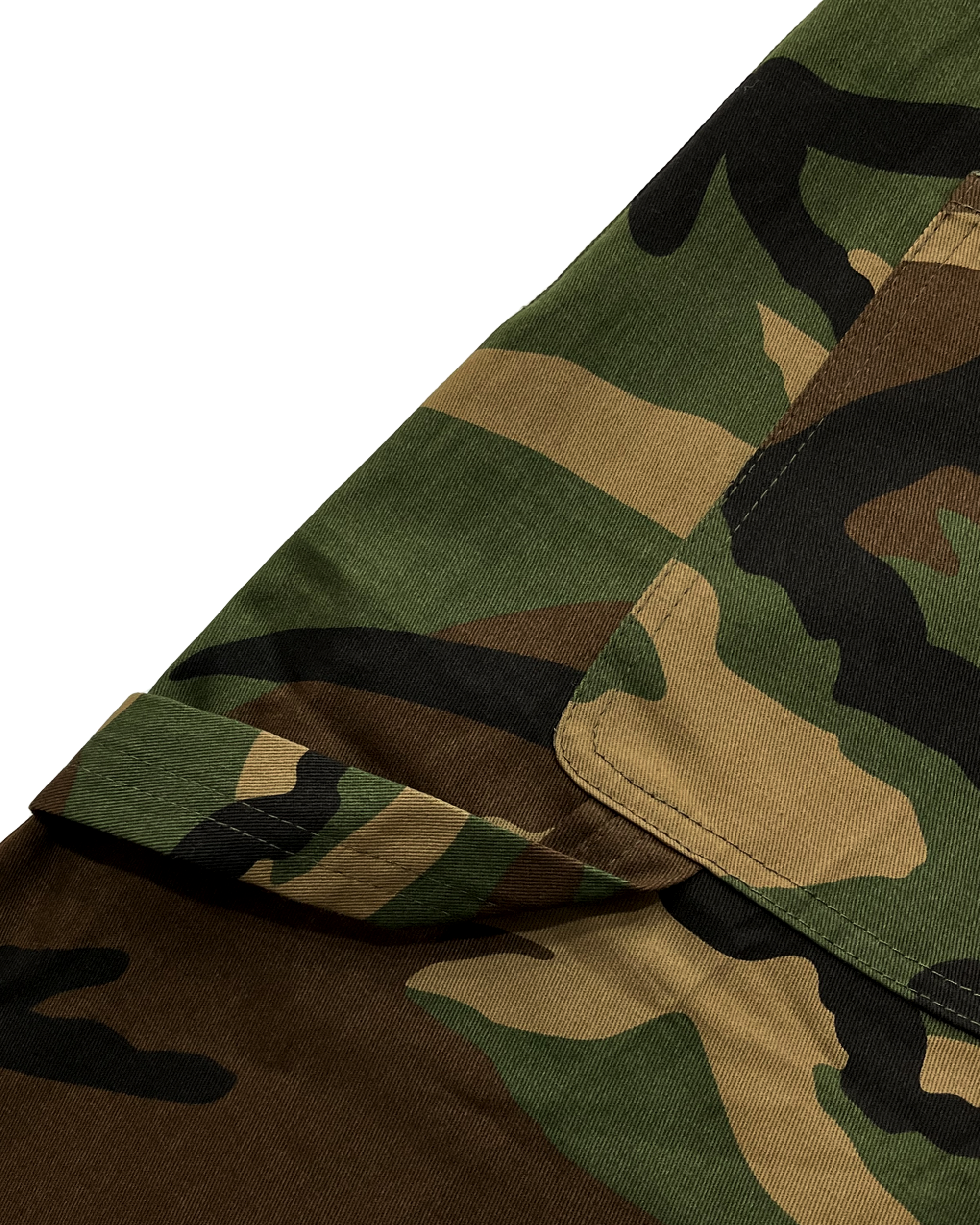 Baggy Cargo Shorts (Woodland)