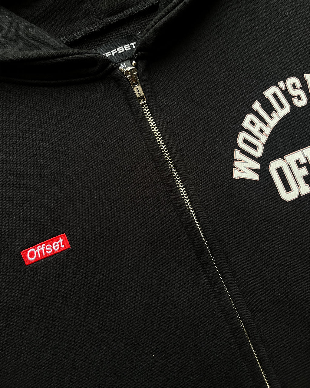 World's Finest Zip-up Hoodie (Black)
