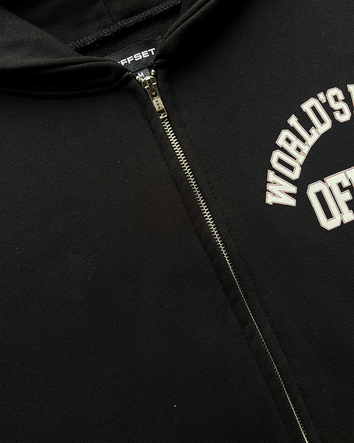 World's Finest Zip-up Hoodie (Black)