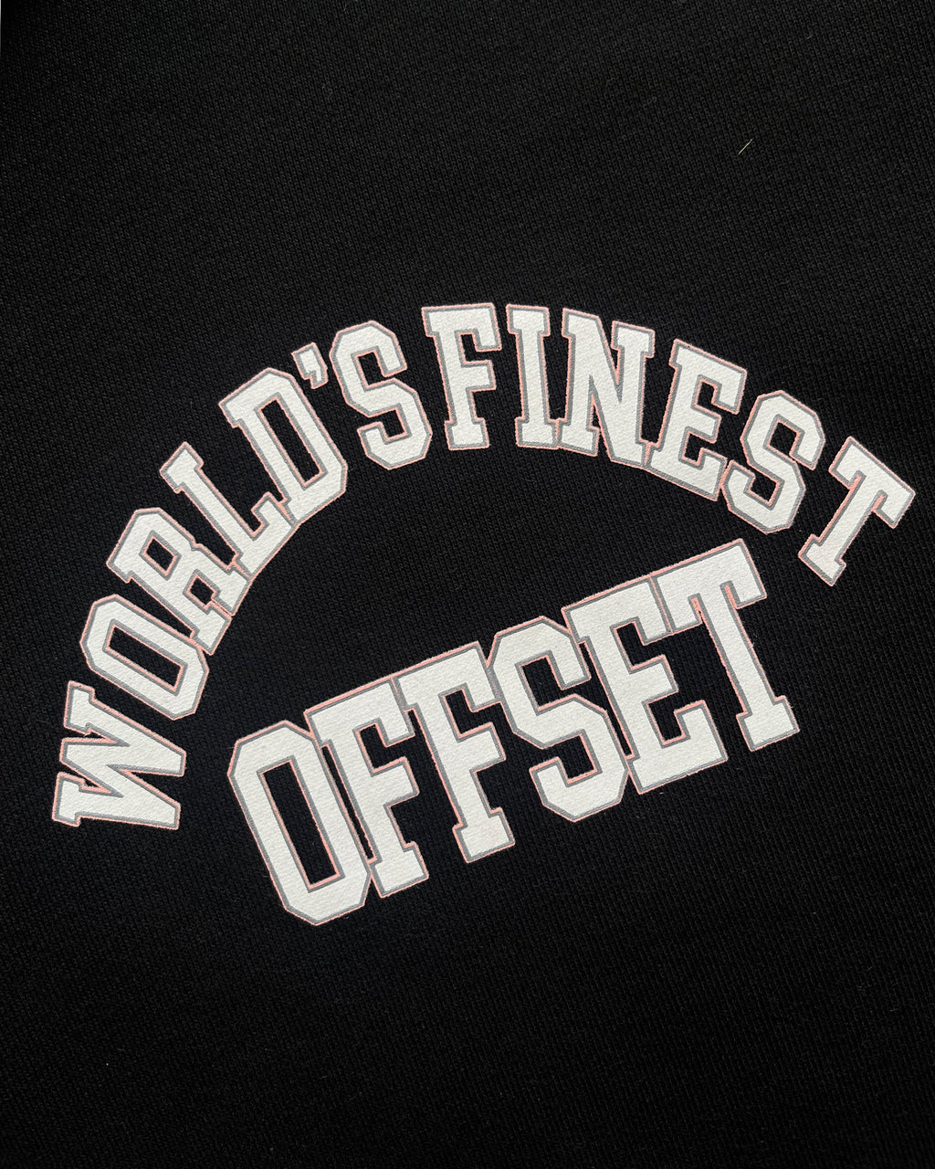 World's Finest Zip-up Hoodie (Black)