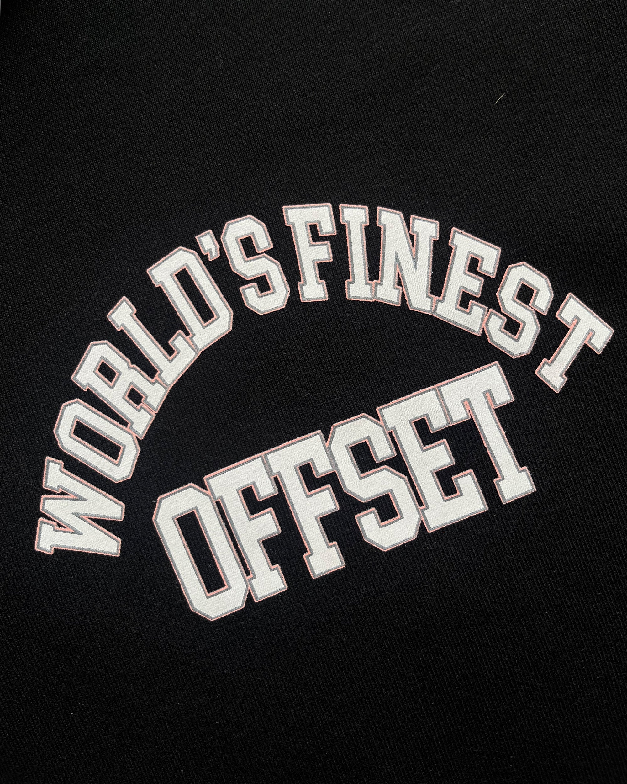 World's Finest Zip-up Hoodie (Black)