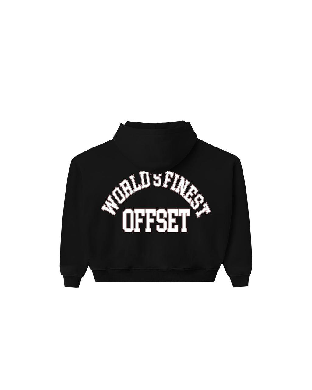 World's Finest Zip-up Hoodie (Black)