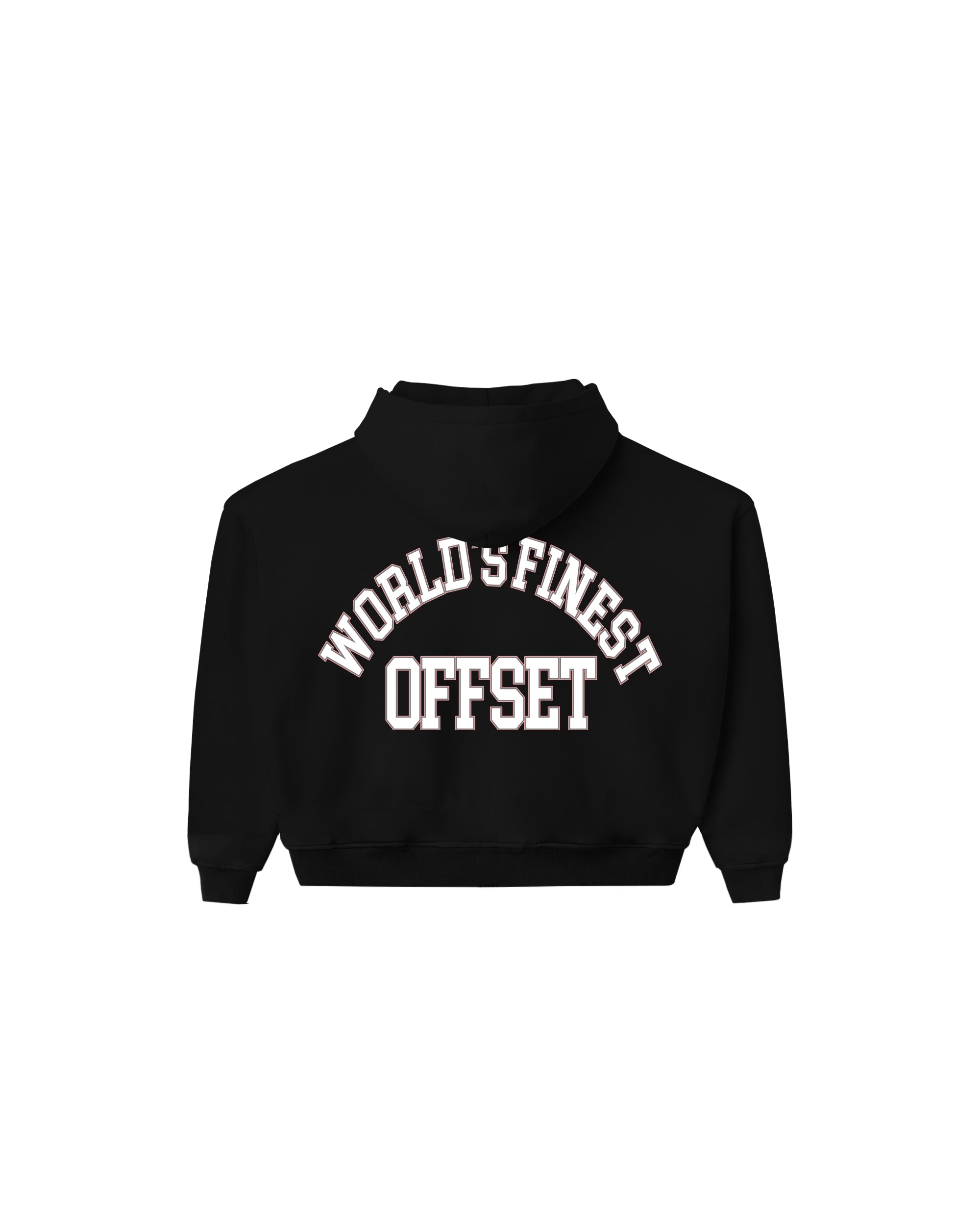 World's Finest Zip-up Hoodie (Black)