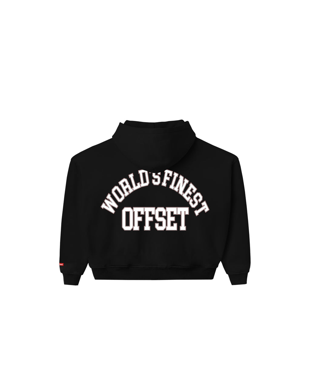 World's Finest Zip-up Hoodie (Black)