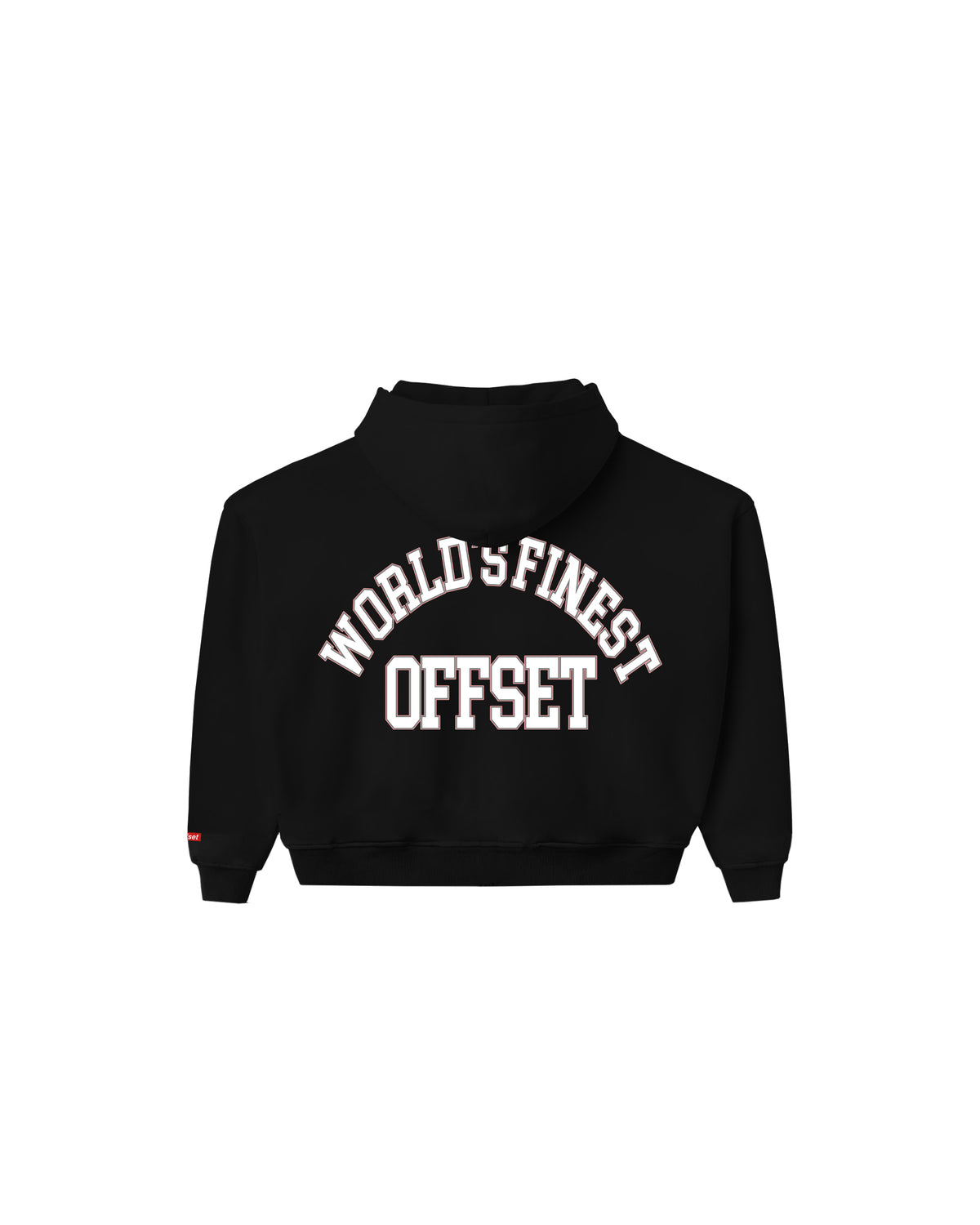 World's Finest Zip-up Hoodie (Black)