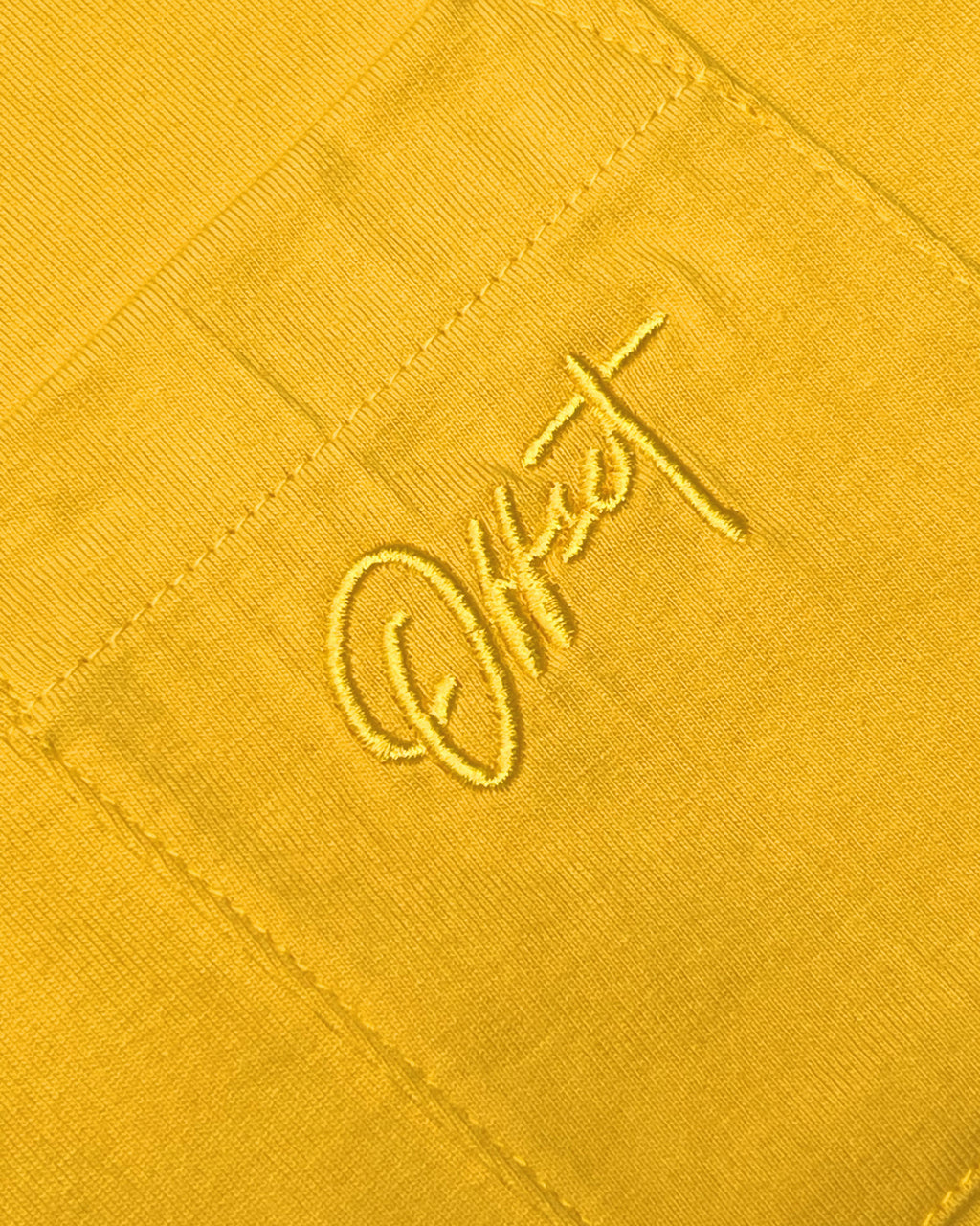 Basic Cropped Pocket Tee S/S (Mustard)