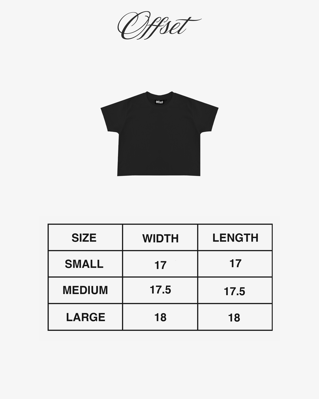 No Basic Shit Baby Tee (Off White)