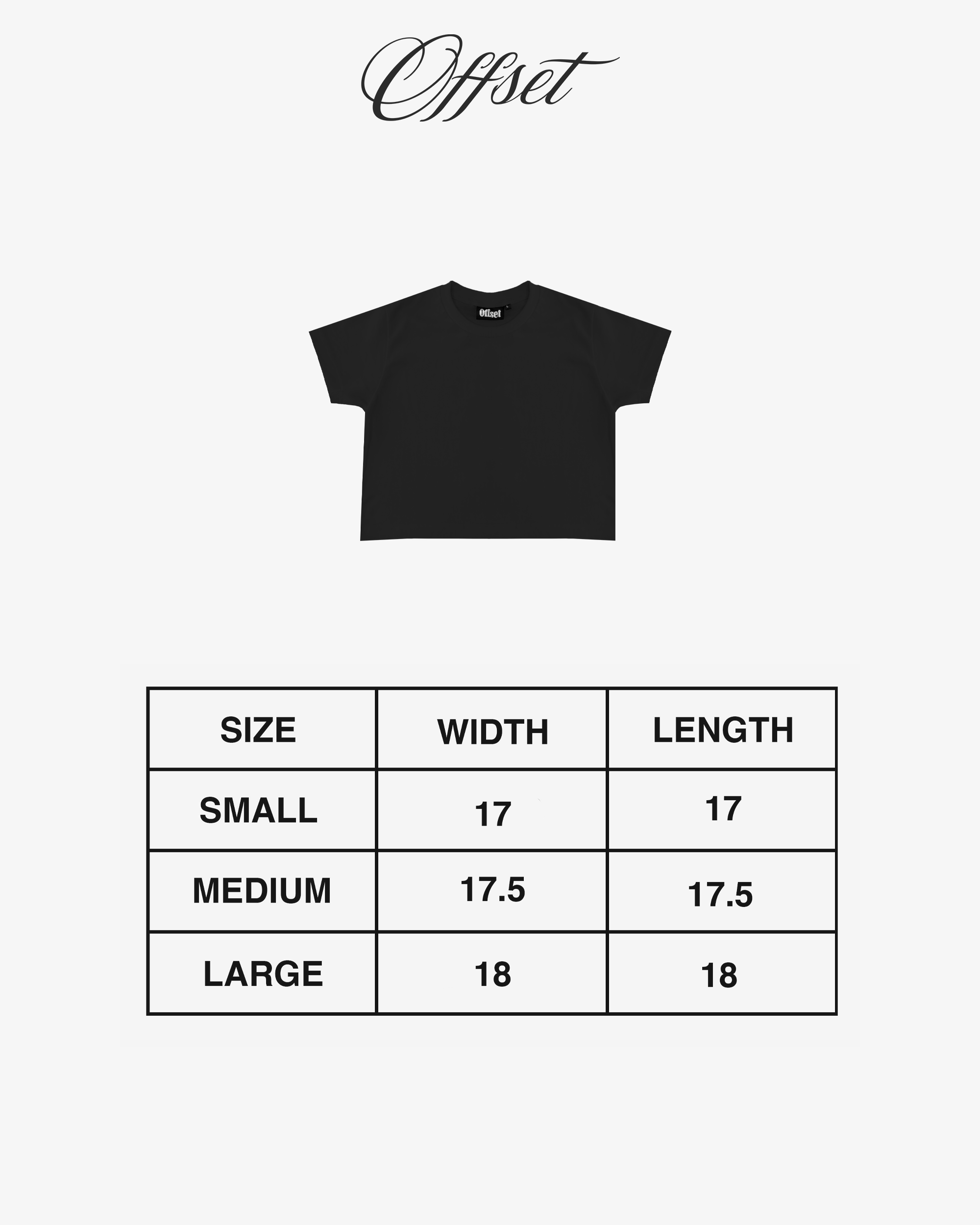 No Basic Shit Baby Tee (Off White)