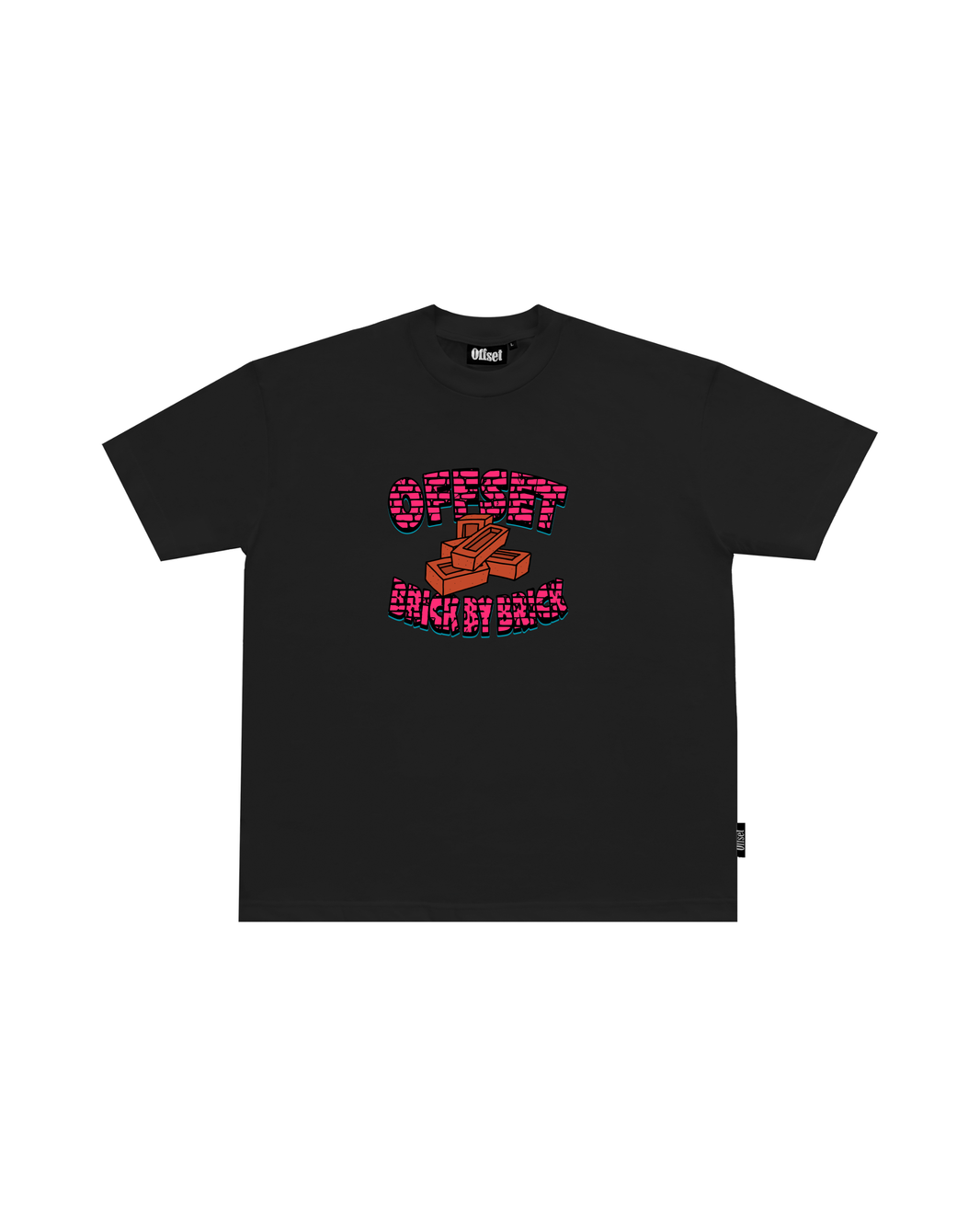 SS TEE - BRICK BY BRICK