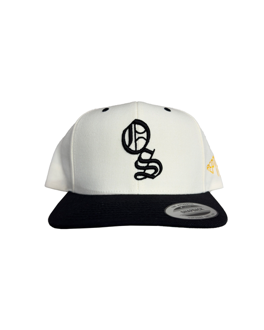 OS Snapback (Off White/Black)