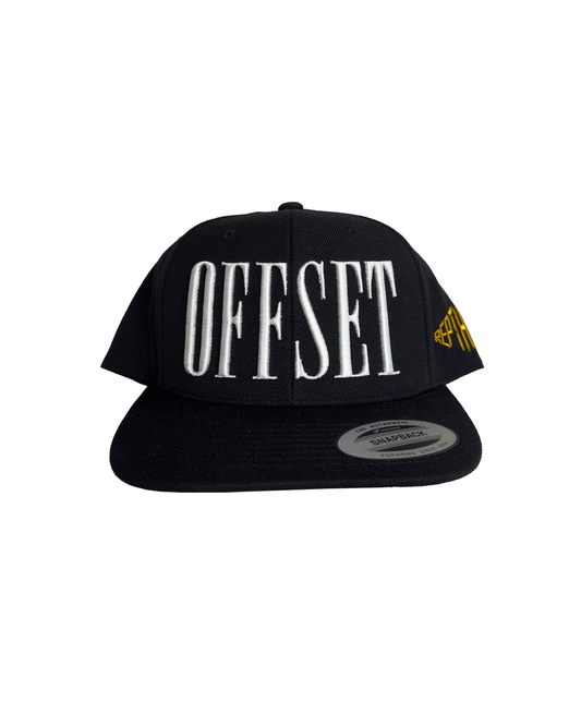 Spellout Snapback (Black)