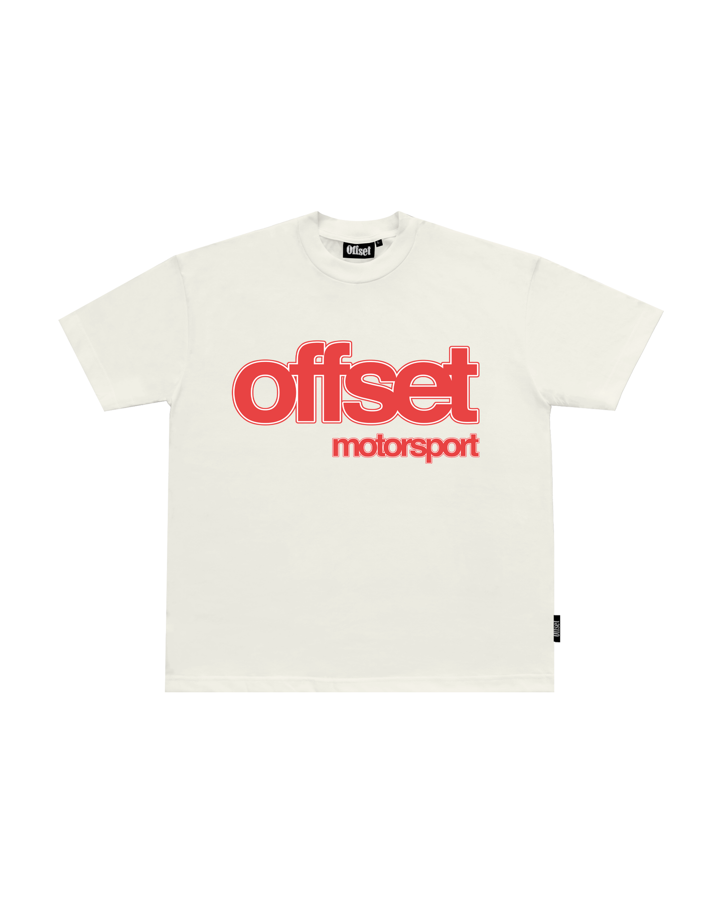 Motorsport Tee S/S (Off White)